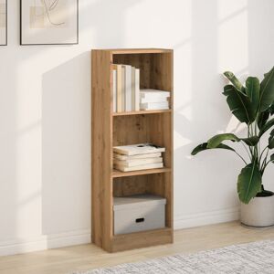 Zipcode Design athema Bookcase Artisan Oak (3 Shelves) 109cmH x 40cmW x 24cmD Zipcode Design athema Bookcase Artisan Oak (3 Shelves) 109cmH x 40cmW x 24cmD
