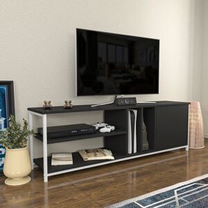 Blue Elephant Marque TV Stand for TVs up to 70" White/Anthracite 70" Blue Elephant Marque TV Stand for TVs up to 70" White/Anthracite 70"