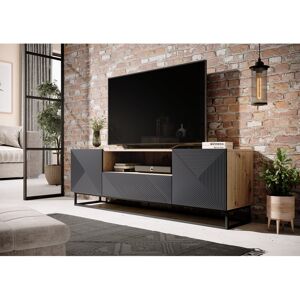 Brayden Studio Audryna TV Stand for TVs up to 55" Artisan/Rivier Stone 55" Brayden Studio Audryna TV Stand for TVs up to 55" Artisan/Rivier Stone 55"