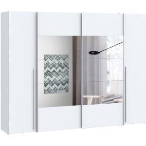 Latitude Run Koran No No Wardrobe White 210.5cm H x 270.3cm W x 61.2cm D Latitude Run Koran No No Wardrobe White 210.5cm H x 270.3cm W x 61.2cm D