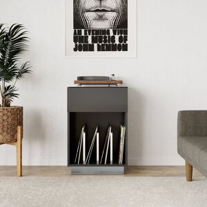 Wade Logan Multimedia Cabinet Grey 76.2cm H X 51.5cm W X 40cm D Wade Logan Multimedia Cabinet Grey 76.2cm H X 51.5cm W X 40cm D