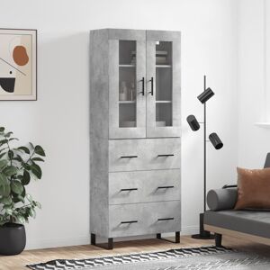 Latitude Run Blumofe 69.5 Wide Concrete Grey 180cm H X 69.5cm W X 34cm D Latitude Run Blumofe 69.5 Wide Concrete Grey 180cm H X 69.5cm W X 34cm D