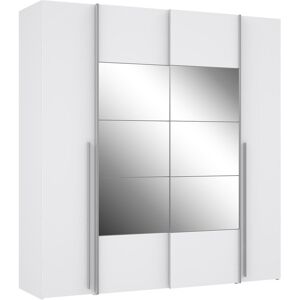 Latitude Run Koran No No Wardrobe White 210.5cm H x 200.1cm W x 61.2cm D Latitude Run Koran No No Wardrobe White 210.5cm H x 200.1cm W x 61.2cm D