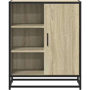 Borough Wharf Sideboard Brown Oak 62X35x76 Cm Engineered Wood Sonoma Oak 76cm H X 62cm W X 35cm D Borough Wharf Sideboard Brown Oak 62X35x76 Cm Engineered Wood Sonoma Oak 76cm H X 62cm W X 35cm D