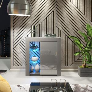 Metro Alizzon 75 Cm Wide Server Dark Gray 83cm H X 75cm W X 35cm D Metro Alizzon 75 Cm Wide Server Dark Gray 83cm H X 75cm W X 35cm D