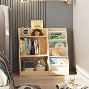 Brayden Studio Bathelda Standard Bookcase, Storage Book Rack, Organizer Cabinet, Book Display Oak/White (3 Shelves) 60cm H x 64cm W x 30cm D Brayden Studio Bathelda Standard Bookcase, Storage Book Rack, Organizer Cabinet, Book Display Oak/White (3 Shelves) 60cm H x 64cm W x 30cm D