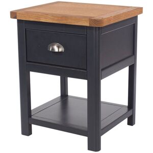 Marlow Home Co. Saunemin 1 Drawer Bedside Table Blue 56cm H X 45cm W X 40cm D Marlow Home Co. Saunemin 1 Drawer Bedside Table Blue 56cm H X 45cm W X 40cm D