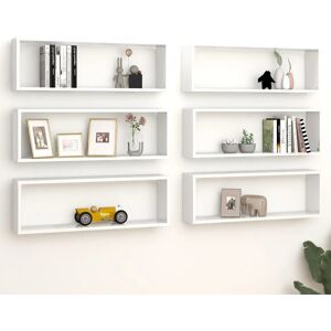 Ebern Designs 6 Piece Cubby Shelf Sonoma Oak 23cm H x 60cm W x 15cm D Ebern Designs 6 Piece Cubby Shelf Sonoma Oak 23cm H x 60cm W x 15cm D