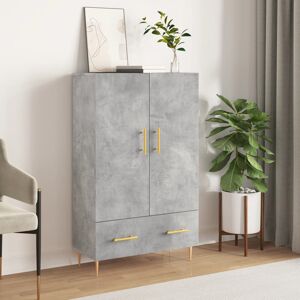 Fairmont Park Ried 69.5cm Wide 1 Drawer Highboard Concrete Oak 115cm H X 69.5cm W X 31cm D Fairmont Park Ried 69.5cm Wide 1 Drawer Highboard Concrete Oak 115cm H X 69.5cm W X 31cm D