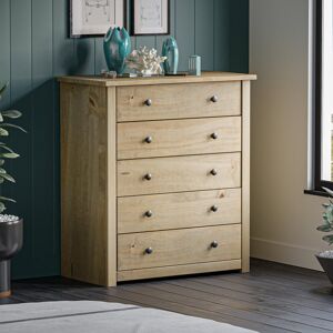 Brambly Cottage Somers 5 Drawer Chest Beige 89cm H X 80cm W X 41cm D Brambly Cottage Somers 5 Drawer Chest Beige 89cm H X 80cm W X 41cm D