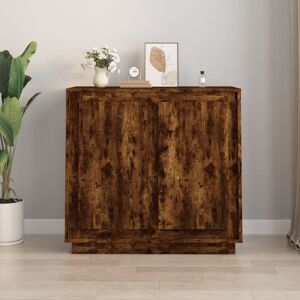 17 Stories Sideboard 80x34x75 cm Engineered Wood Smoked Oak 75cm H X 80cm W X 34cm D 17 Stories Sideboard 80x34x75 cm Engineered Wood Smoked Oak 75cm H X 80cm W X 34cm D