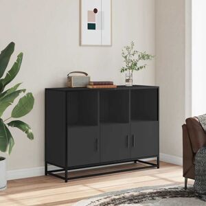 Borough Wharf Sideboard 100X35x76 Cm Engineered Wood Black 76cm H X 100cm W X 35cm D Borough Wharf Sideboard 100X35x76 Cm Engineered Wood Black 76cm H X 100cm W X 35cm D