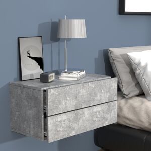 Latitude Run Usal L 45 Wall Drawer in Grey 30cm H x 60cm W x 32cm D Latitude Run Usal L 45 Wall Drawer in Grey 30cm H x 60cm W x 32cm D