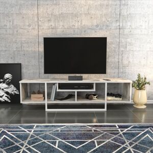 Zipcode Design Belora TV Stand for TVs up to 65" Ephesus/White 65" Zipcode Design Belora TV Stand for TVs up to 65" Ephesus/White 65"