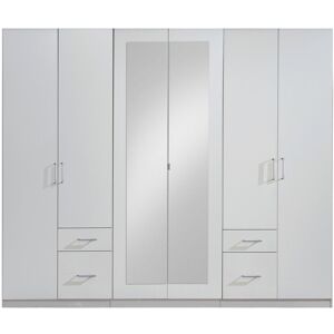 Ebern Designs Lavan 6 Door Wardrobe 210cm H X 270cm W X 58cm D Ebern Designs Lavan 6 Door Wardrobe 210cm H X 270cm W X 58cm D