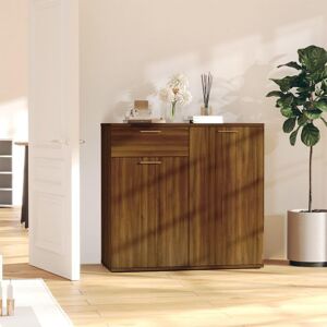 Ebern Designs Dellas 80 Cm Wide 1 Drawer Sideboard Brown Oak 75cm H X 80cm W X 36cm D Ebern Designs Dellas 80 Cm Wide 1 Drawer Sideboard Brown Oak 75cm H X 80cm W X 36cm D