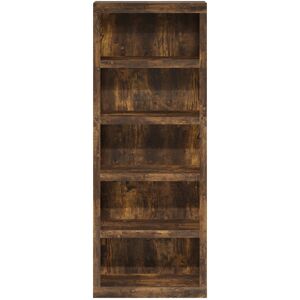 Latitude Run Adriel Bookcase Amber Pine 161.29cm H X 62.5cm W X 25.7cm D Latitude Run Adriel Bookcase Amber Pine 161.29cm H X 62.5cm W X 25.7cm D