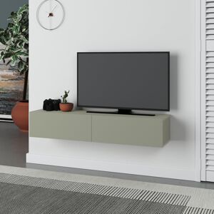 Latitude Run Bowning Wall-Mounted TV Stand for TVs Up to 42 Inches Stylish and Functional Entertainment Unit Ash Green/Ash Green 60" Latitude Run Bowning Wall-Mounted TV Stand for TVs Up to 42 Inches Stylish and Functional Entertainment Unit Ash Green/Ash Green 60"