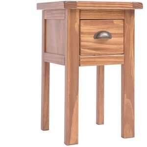 Marlow Home Co. 1 Drawer Bedside Table Walnut 56cm H X 35cm W X 32cm D Marlow Home Co. 1 Drawer Bedside Table Walnut 56cm H X 35cm W X 32cm D