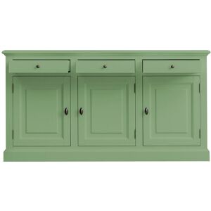 Rosalind Wheeler Blaxton 177 Cm Wide 3 Drawer Sideboard Pale Green 95cm H X 177cm W X 45cm D Rosalind Wheeler Blaxton 177 Cm Wide 3 Drawer Sideboard Pale Green 95cm H X 177cm W X 45cm D