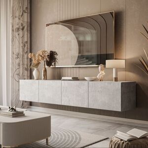 Ebern Designs , Grey Cellan TV Stand for TVs up to 88'' 88" Ebern Designs , Grey Cellan TV Stand for TVs up to 88'' 88"