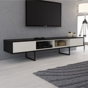 Ebern Designs Largo TV Stand for TVs up to 70" Black/White 70" Ebern Designs Largo TV Stand for TVs up to 70" Black/White 70"