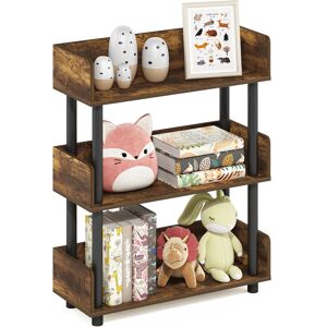 Borough Wharf Kishor 23.62cm W Plastic Shelving Unit Amber Pine/Black 75.2cm H X 59.9cm W X 23.4cm D Borough Wharf Kishor 23.62cm W Plastic Shelving Unit Amber Pine/Black 75.2cm H X 59.9cm W X 23.4cm D