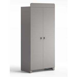 Little Acorns Classic Wardrobe Light Grey 170cm H X 88.2cm W X 51cm D Little Acorns Classic Wardrobe Light Grey 170cm H X 88.2cm W X 51cm D