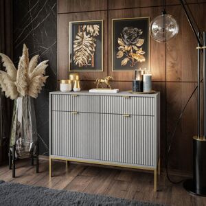 Canora Grey Allanah 2 Drawer 104Cm W Combi Chest Grey/Brown/Blue 83cm H X 104cm W X 39cm D Canora Grey Allanah 2 Drawer 104Cm W Combi Chest Grey/Brown/Blue 83cm H X 104cm W X 39cm D