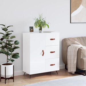 George Oliver Glenavy 3 - Drawer Chest of Drawers High Gloss White 90cm H X 69.5cm W X 34cm D George Oliver Glenavy 3 - Drawer Chest of Drawers High Gloss White 90cm H X 69.5cm W X 34cm D