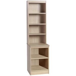 Ebern Designs Brendalis Bookcase Sandstone 182cm H X 48cm W X 54cm D Ebern Designs Brendalis Bookcase Sandstone 182cm H X 48cm W X 54cm D