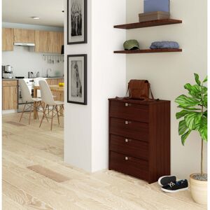 Ebern Designs 16 Pair Shoe Storage Cabinet Wenge 16 Ebern Designs 16 Pair Shoe Storage Cabinet Wenge 16