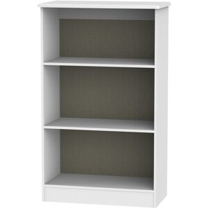 Brambly Cottage Fully Assembled Saxena Bookcase White 125.5cm H X 76.5cm W X 41.5cm D Brambly Cottage Fully Assembled Saxena Bookcase White 125.5cm H X 76.5cm W X 41.5cm D