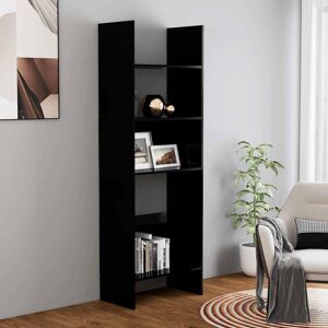 Ebern Designs Dorith Bookcase Black 180cm H x 60cm W x 35cm D Ebern Designs Dorith Bookcase Black 180cm H x 60cm W x 35cm D
