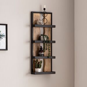 Borough Wharf Aspremont 4 Piece Mango Solid Wood Floating Shelf Brown 80cm H X 30cm W X 10cm D Borough Wharf Aspremont 4 Piece Mango Solid Wood Floating Shelf Brown 80cm H X 30cm W X 10cm D