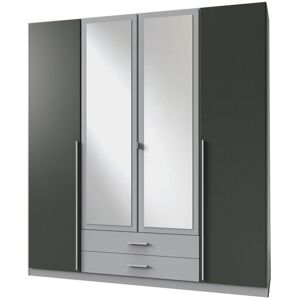 Latitude Run Olavo 4 Door Wardrobe 200cm H X 180cm W X 58cm D Latitude Run Olavo 4 Door Wardrobe 200cm H X 180cm W X 58cm D