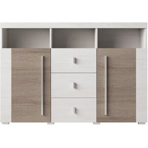 Latitude Run Paramount Sideboard Andersen Pine;Sonoma Truffel 92cm H X 132cm W X 39cm D Latitude Run Paramount Sideboard Andersen Pine;Sonoma Truffel 92cm H X 132cm W X 39cm D