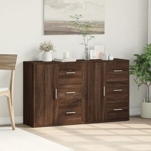 17 Stories Oplis 60 Cm Wide 3 Drawer Sideboard Brown Oak 70cm H X 60cm W X 31cm D 17 Stories Oplis 60 Cm Wide 3 Drawer Sideboard Brown Oak 70cm H X 60cm W X 31cm D