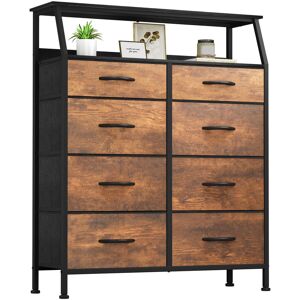 Borough Wharf Borough 98Cm W 8-Drawer Chest Of Drawers Brown 271.78cm H X 250.19cm W X 73.66cm D Borough Wharf Borough 98Cm W 8-Drawer Chest Of Drawers Brown 271.78cm H X 250.19cm W X 73.66cm D