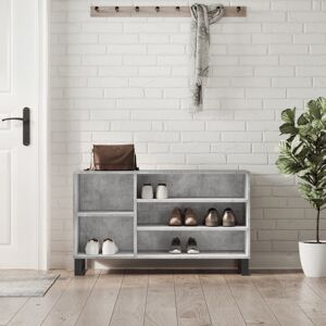 Borough Wharf 8 Pair Shoe Storage Cabinet Concrete Grey 8 Borough Wharf 8 Pair Shoe Storage Cabinet Concrete Grey 8