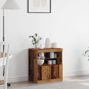 George Oliver Sideboard Old Wood Wood Medium Storage Buffet Rectangular Old Wood 67cm H X 60cm W X 37cm D George Oliver Sideboard Old Wood Wood Medium Storage Buffet Rectangular Old Wood 67cm H X 60cm W X 37cm D