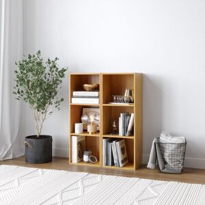 17 Stories Jayanti Bookcase Beech 82cm H X 30cm W X 23.5cm D 17 Stories Jayanti Bookcase Beech 82cm H X 30cm W X 23.5cm D