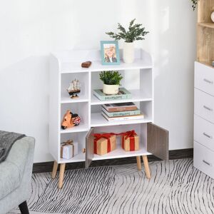 Zipcode Design Brookfield Bookcase White 90.8cm H X 71.8cm W X 24cm D Zipcode Design Brookfield Bookcase White 90.8cm H X 71.8cm W X 24cm D