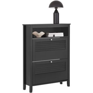 Latitude Run 8 Pair Flip Down Shoe Storage Black 8 Latitude Run 8 Pair Flip Down Shoe Storage Black 8