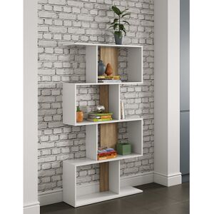 Latitude Run Sigma Standard Bookcase 165Cm H x 89Cm W Natural Latitude Run Sigma Standard Bookcase 165Cm H x 89Cm W Natural