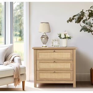 Alpen Home Ludden Rectangle Chest Accent Chest Oak 74cm H X 80cm W X 40cm D Alpen Home Ludden Rectangle Chest Accent Chest Oak 74cm H X 80cm W X 40cm D