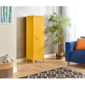 Borough Wharf Metal, Mizintceva Locker Storage Cabinet Retro Industric Shoe Rack Yellow Borough Wharf Metal, Mizintceva Locker Storage Cabinet Retro Industric Shoe Rack Yellow