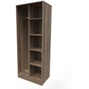 Welcome Furniture Fully Assembled Hong Kong Wardrobe Vinatge Oak 197cm H x 74cm W x 53cm D Welcome Furniture Fully Assembled Hong Kong Wardrobe Vinatge Oak 197cm H x 74cm W x 53cm D