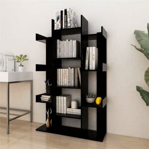 Ebern Designs Cabinet Geometric Bookcase Black 140cm H X 86cm W X 25.5cm D Ebern Designs Cabinet Geometric Bookcase Black 140cm H X 86cm W X 25.5cm D