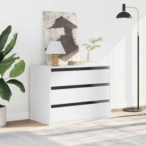 Marlow Home Co. Asmarina Rectangle Accent Chest White 58cm H x 80cm W x 41cm D Marlow Home Co. Asmarina Rectangle Accent Chest White 58cm H x 80cm W x 41cm D